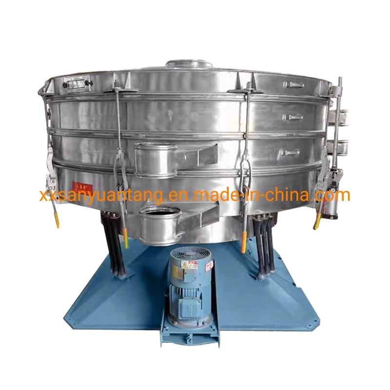 Food Grade Tumbler Vibrating Screen Separator Machine with CE