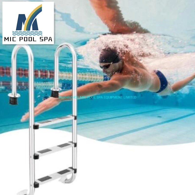 Durable Inground Swimming Pool Heavy Duty Ladder with Handrail