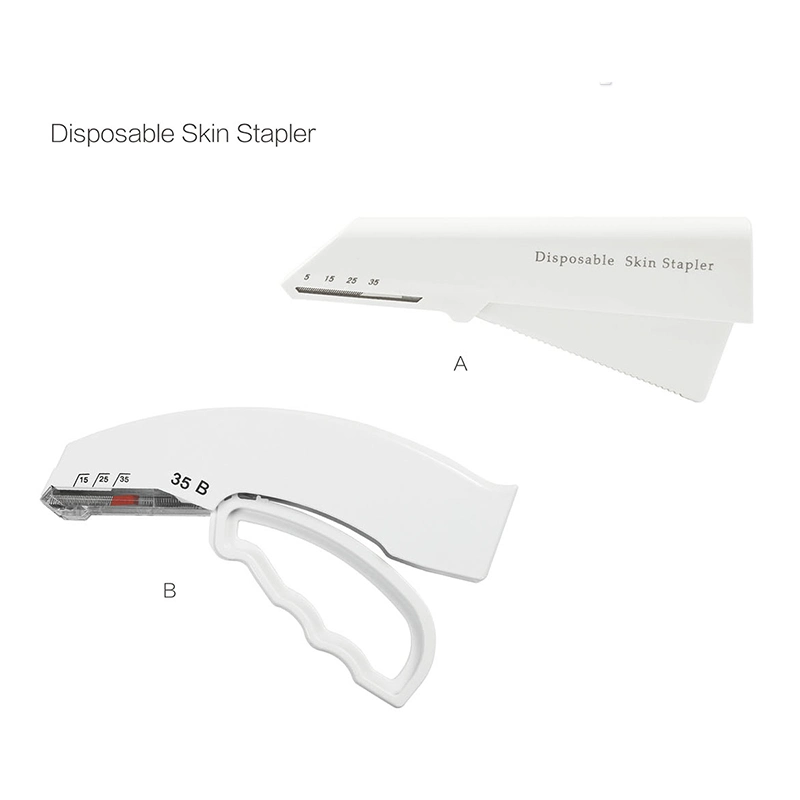 Disposable Skin Stapler Surgical and Medical Device for Closing Skin Wounds