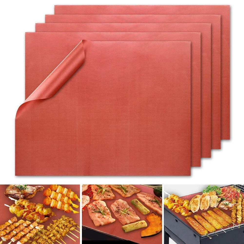 BBQ Grill Mat Set of 2 with Private Label