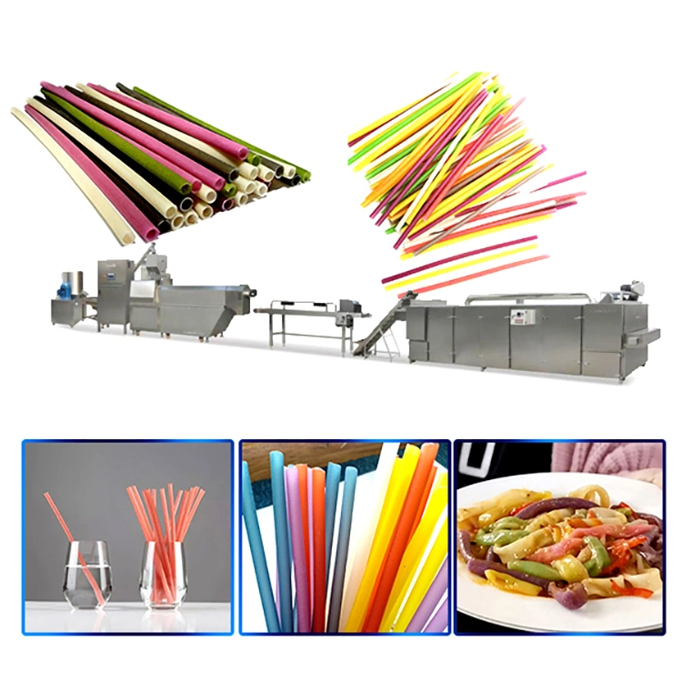 High quality/High cost performance Environmental Protection Disposable Rice Drinking Straw Making Machine for Sale