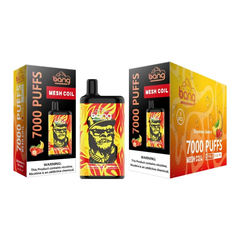 Bang 7000 Puff Bar E Zigarette Einweg Wholesale/Supplier I Vape