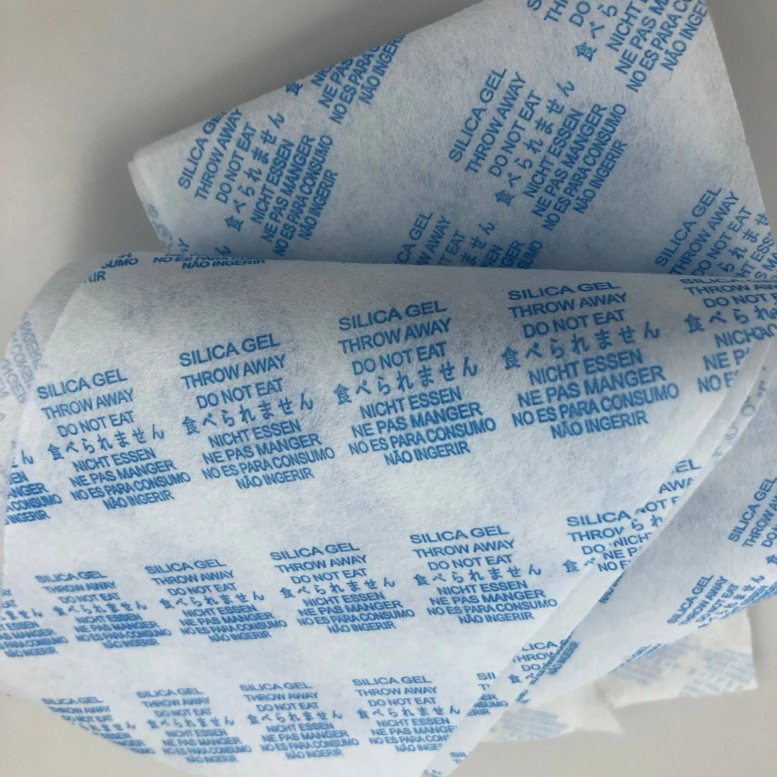 Halogen Free Custom Size Printed Non-Woven Fabric Clean Packaging Paper for Desiccant