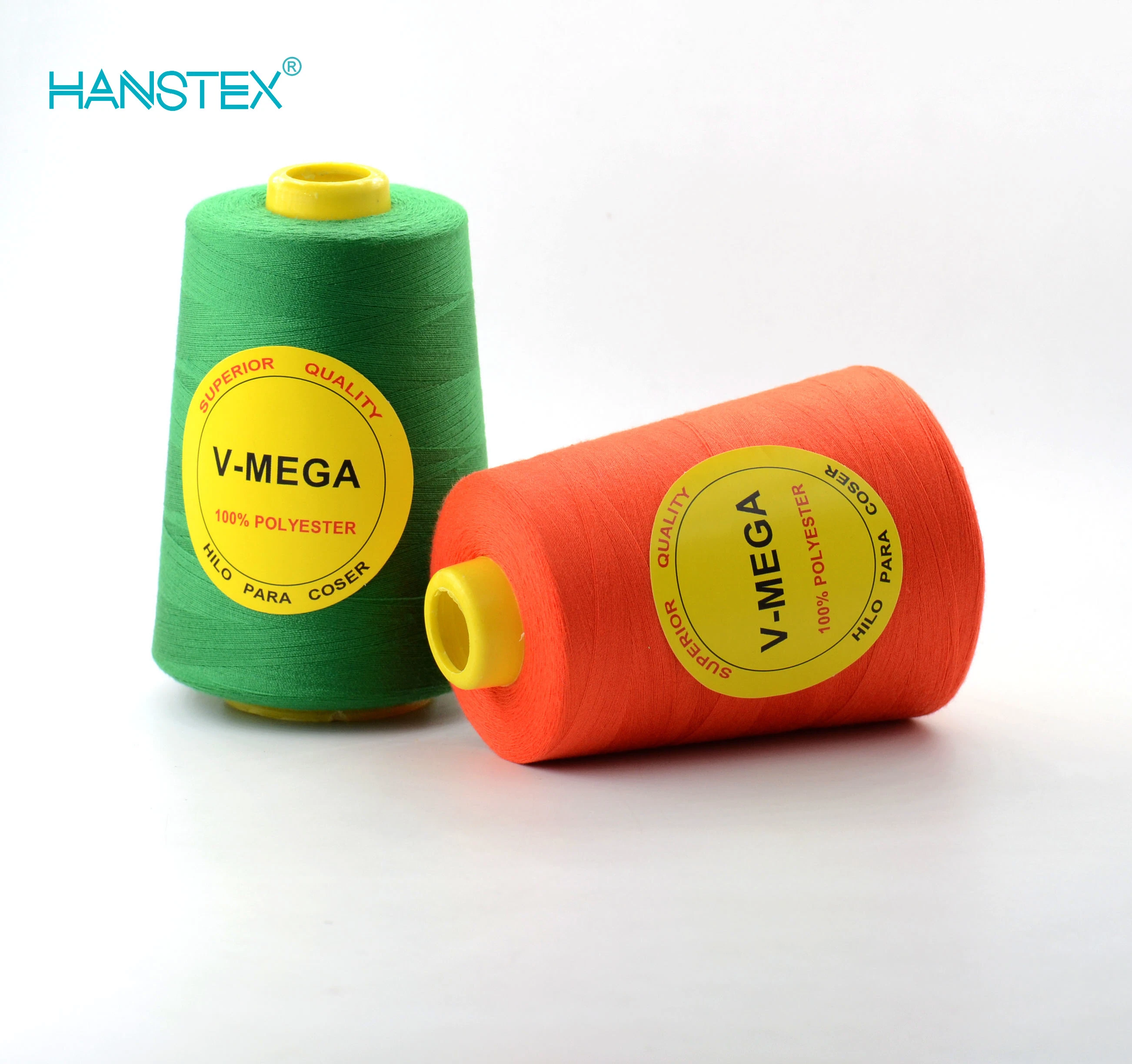 Factory Supply Wholesale/Supplier Hilo De Coser Poliester Mega 100% Spun Polyester Sewing Thread 40/2 5000yards for Machine Sewing Supplies