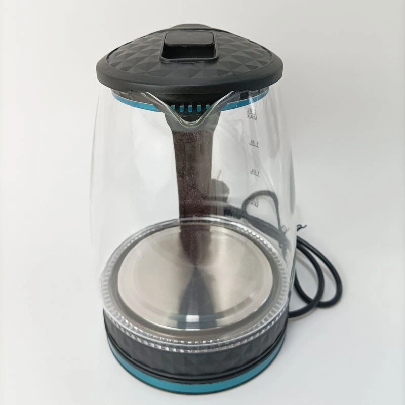 New 110V 1.8L Glass Electronic Kettle Stainless Steel Tea Water Electrical Kettle