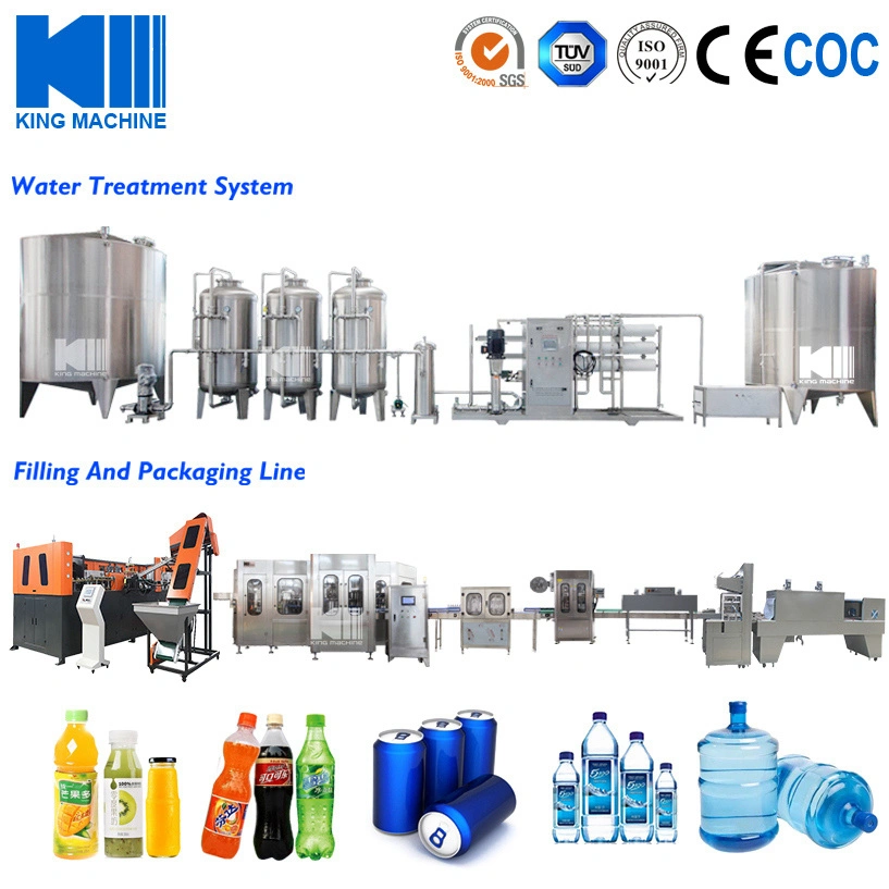 Reverse Osmosis RO Water Filter Machine / Drinking Water Treatment