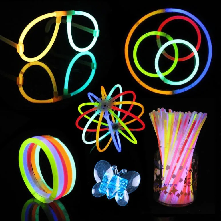 Low Price Giveaway Good Quality Kids Toys Glow in Dark Stick Bracelet