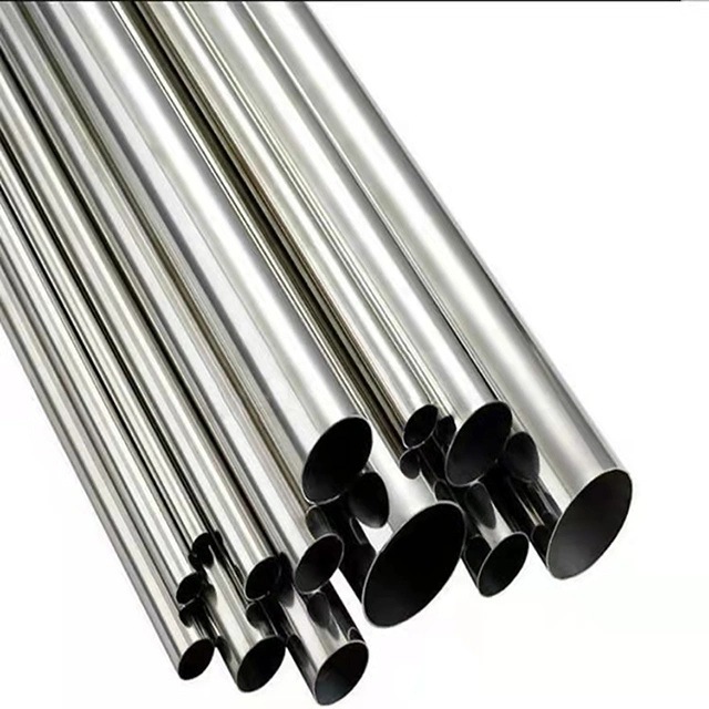 Custom High quality/High cost performance 201 304 304L 316 316L Ss Round Pipe/ Tube ERW Welding Line Type 48.3mmx27X30 Mirror Polished Stainless Steel Tube Pipe