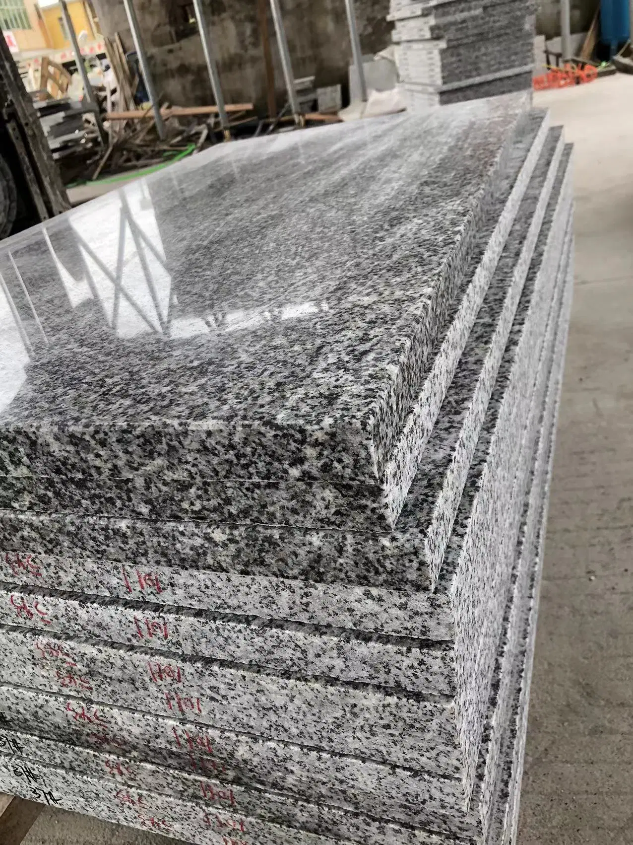 Pierre naturelle grise pour matériaux de décoration de bâtiment Granite