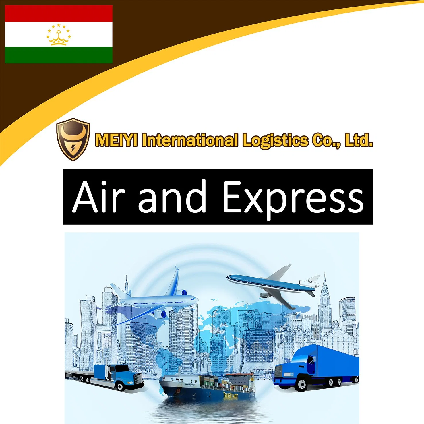 shipping freight  China guangzhou shenzhen to Tajikistan alibaba express air freight shipping agent logistics freight forwarder trucking