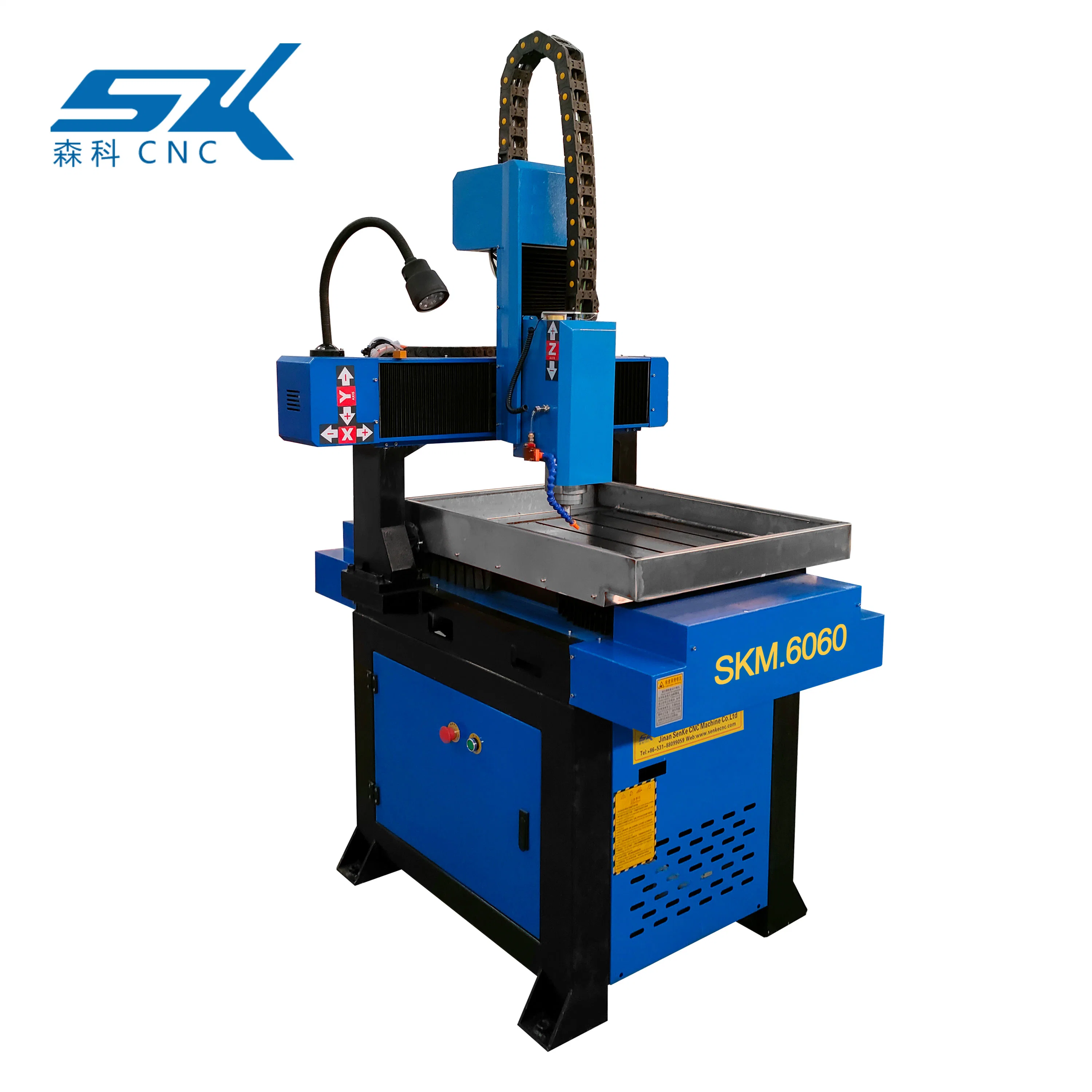 High quality/High cost performance  Factory Price Professional Cutter for Stainless Steel Iron 6060 Mini CNC Router Metal Cutting Machine