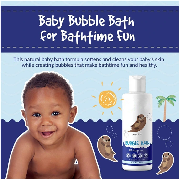 OEM ODM Natural Botanical Ingredients Cleanses & Moisturizes Baby Bubble Bath