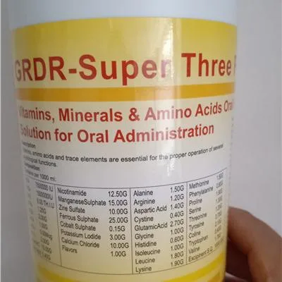 Veterinary Drug Multivitamin Super Three Plus Oral Liquid for Animal Use Good Price