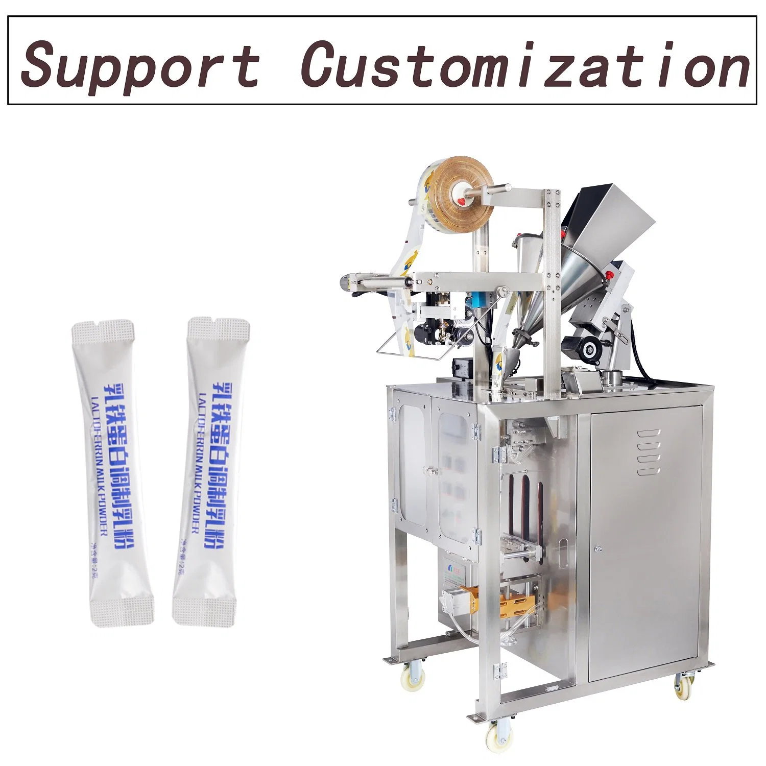 for Sale Price Automatic 2g 5g 10g 15g 20g Coffee Cocoa Medicine Powder Beverages Solid Stick Bag Filling Packing Machine
