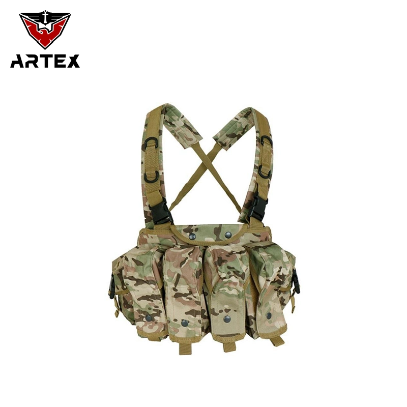 Outdoor Vest Lightweight Quick Release Combat Training Tactical Chest Hanger Tactical Magazine Bag