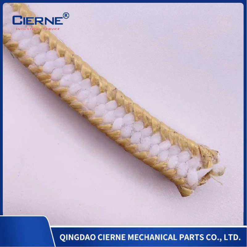 Embalaje de fibra Aramid con PTFE impregnado con núcleo de fibra de vidrio