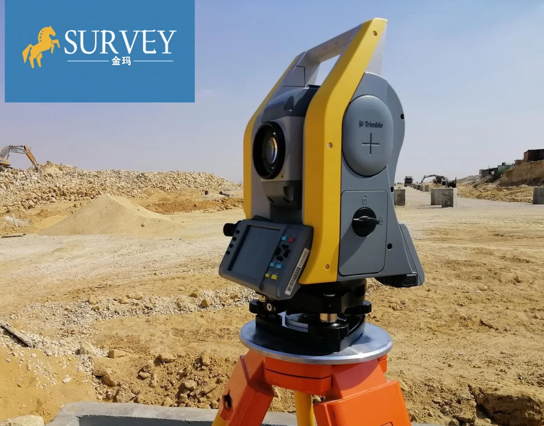 Color Touch Screen Trimble C5 Mechanical Total Station with Long Working Distance