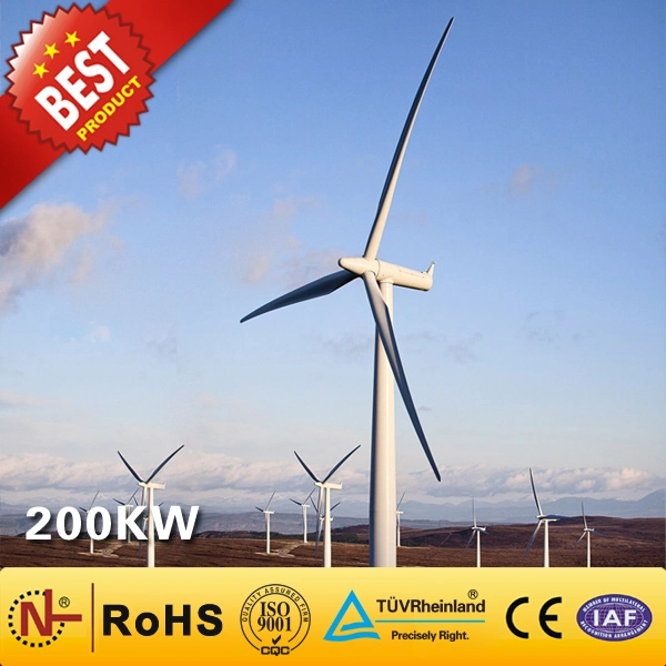 200kw Wind Turbine / Wind Power Generator for Commercial Use (200kW) Big Wind Power Commerial Use Wind Mill Home Use