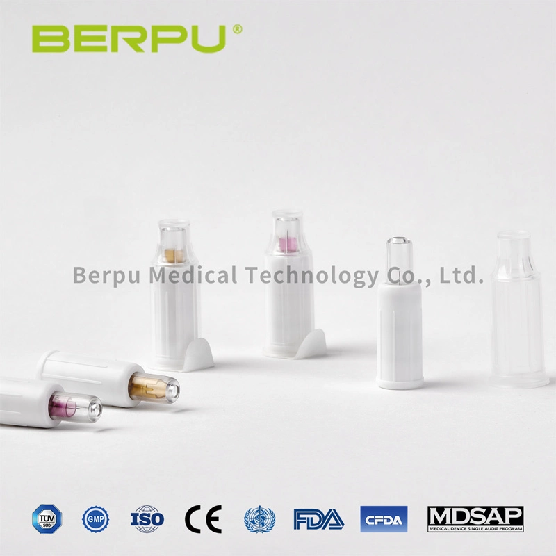 Berpu Medical Disposable Diabetes Used Safety Insulin Pen Needle, 29g 30g 31g, 100PCS/Box