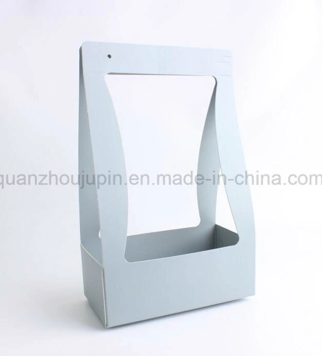 OEM Waterproof Kraft Paper Florist Handle Flower Basket