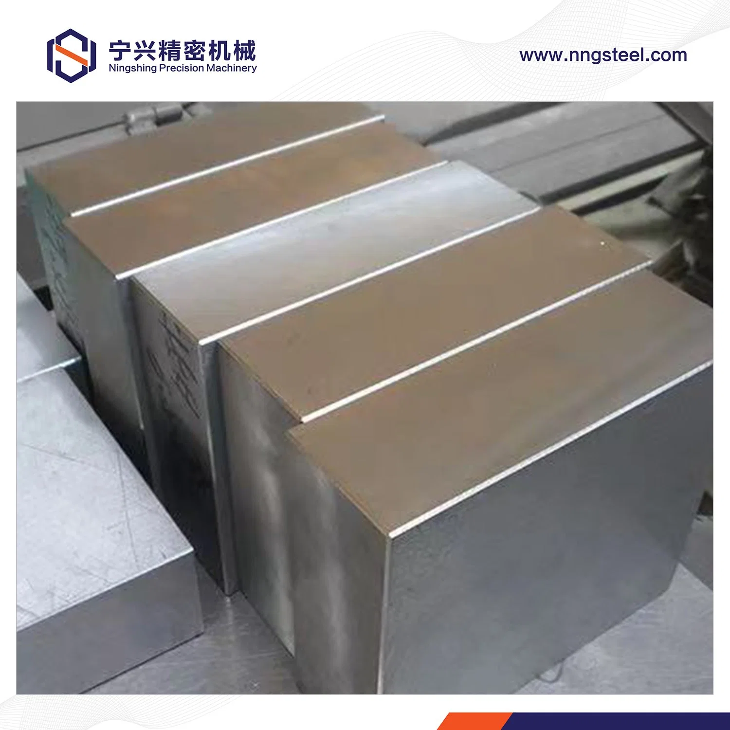 Stainless Steel with Chinese Supplier Pre Machined Flat Precision Ground Stock Tool Steel Plastic Mold Machined Steel Quality Control Center