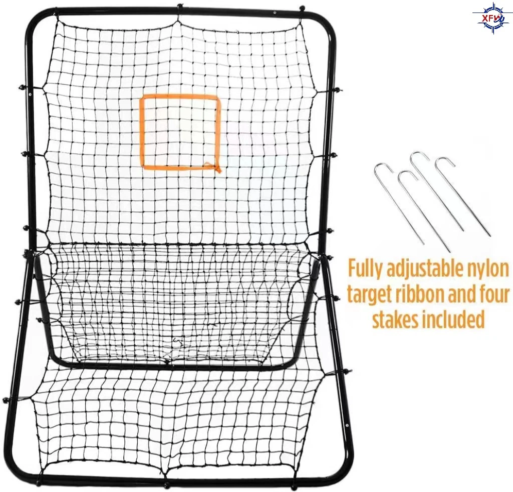 Outdoor Training Practice Softbal Soccer Rebounder Nets Portable Y-Shaped Baseball Goal