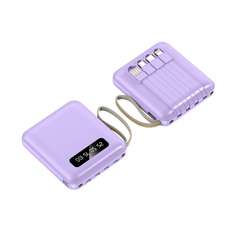 Charger Portable with Charger, (Powercore Battery Phone and Retractable USB Wireless 313 4X 18650 Kit Power Bank