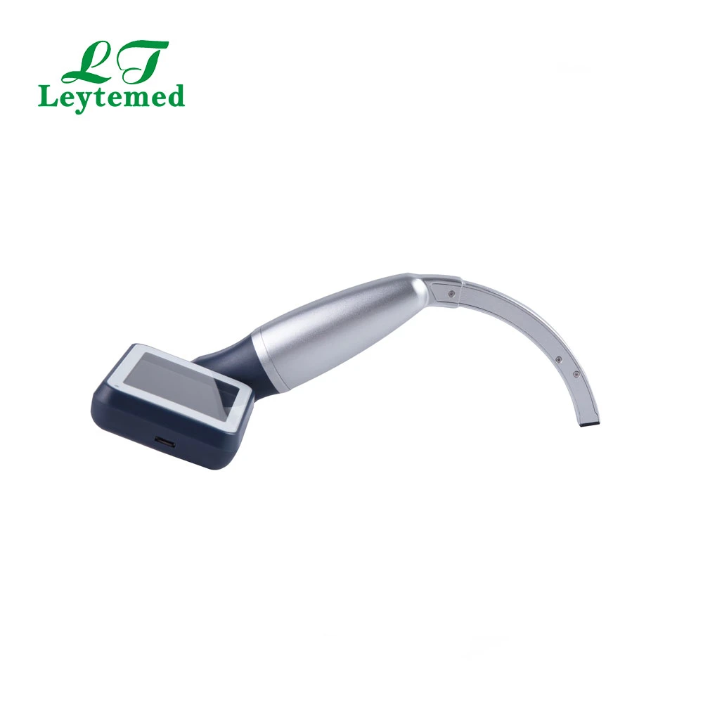 Ltev02 Monitor 3 polegadas cirúrgica Portable Ent Video-Laryngoscope descartáveis com a câmara