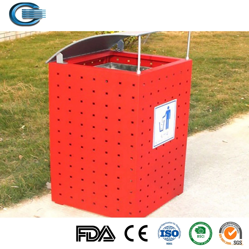 Huasheng High Quality 9L Pressing Type Stainless Steel Dustbin Pedal Bin