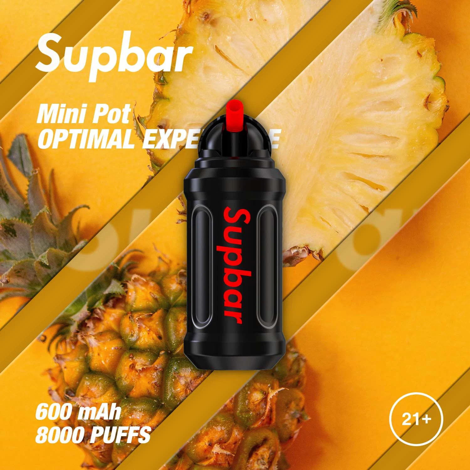 Supbar 8000 Puff Bar Disposable/Chargeable OEM Electronic Cigarette Vapes Disposable/Chargeable Vape