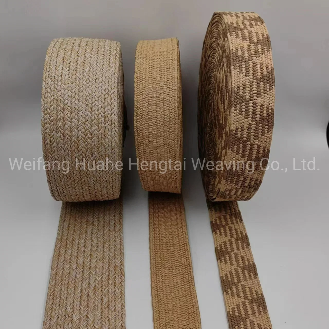 New PP Grass Elastic Woven Belt for Fashion and Leisure Decoration