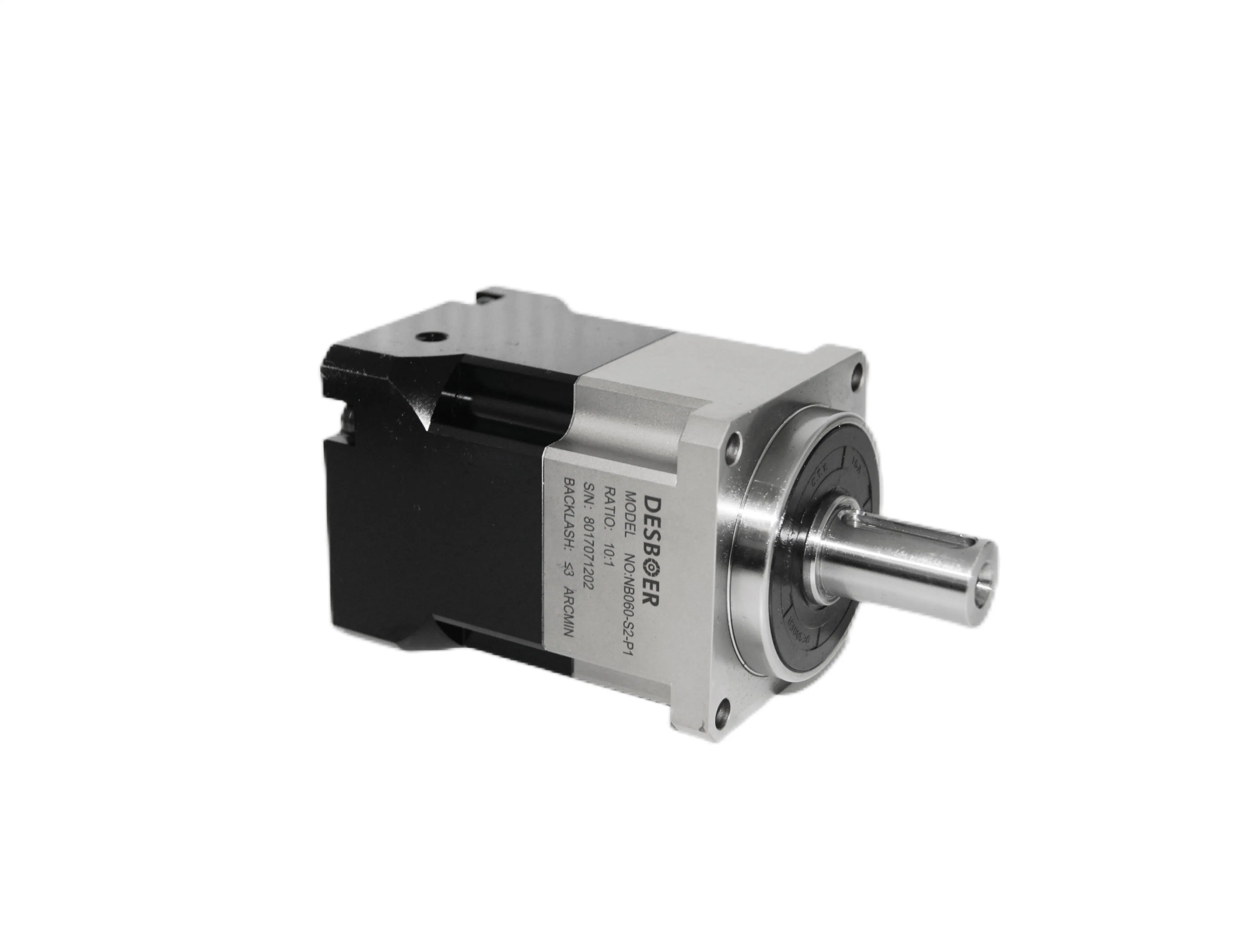 Desboer Nb060A Series High Precision Standard Backlash High Torque High Rigidity Helical Gear Planetary Gearbox for Servo Motor.