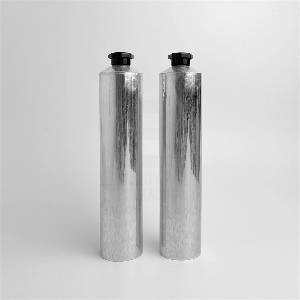 Cosmetic Products Hand Cream Packing Silver Color Oil Finishing Squeeze Metal Aluminum Tubes Packaging