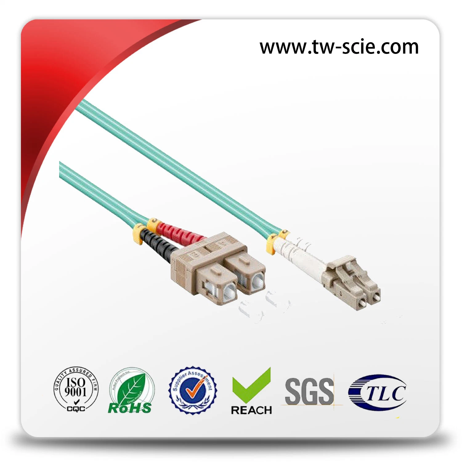 Armored FC, Sc, LC, St, MTRJ Fiber Optic Patch Cord for Optical Communication System