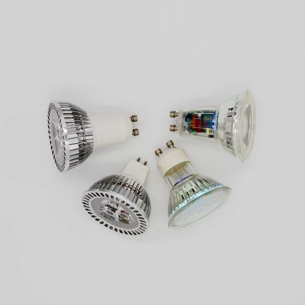 Bombilla de foco LED precio de fábrica GU10 3W de bajo consumo