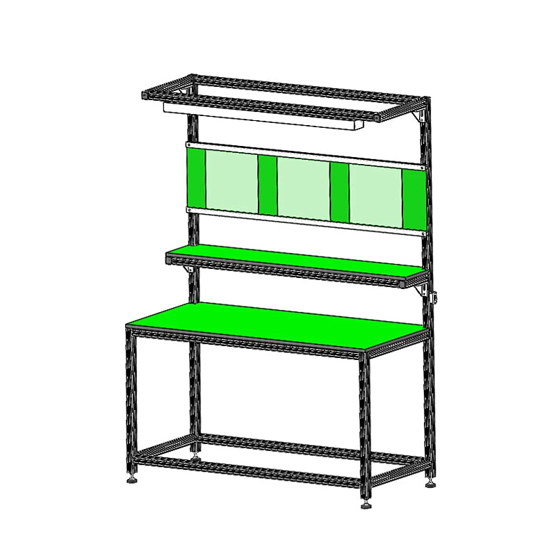 Industrielle Workbench en aluminium profilé en aluminium pour Workstation Workbench Usine de production de la table de travail