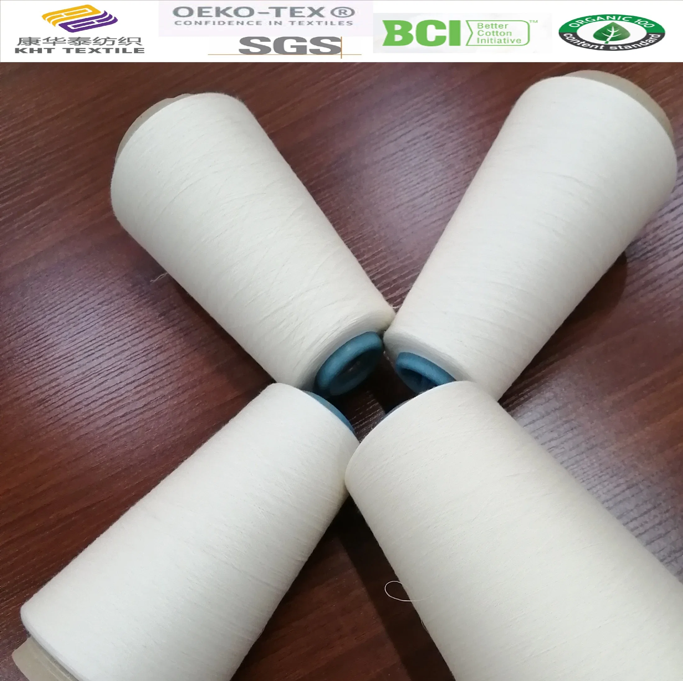 100% Cotton Combed Weaving Yarn Ne80s/1 Csp2900