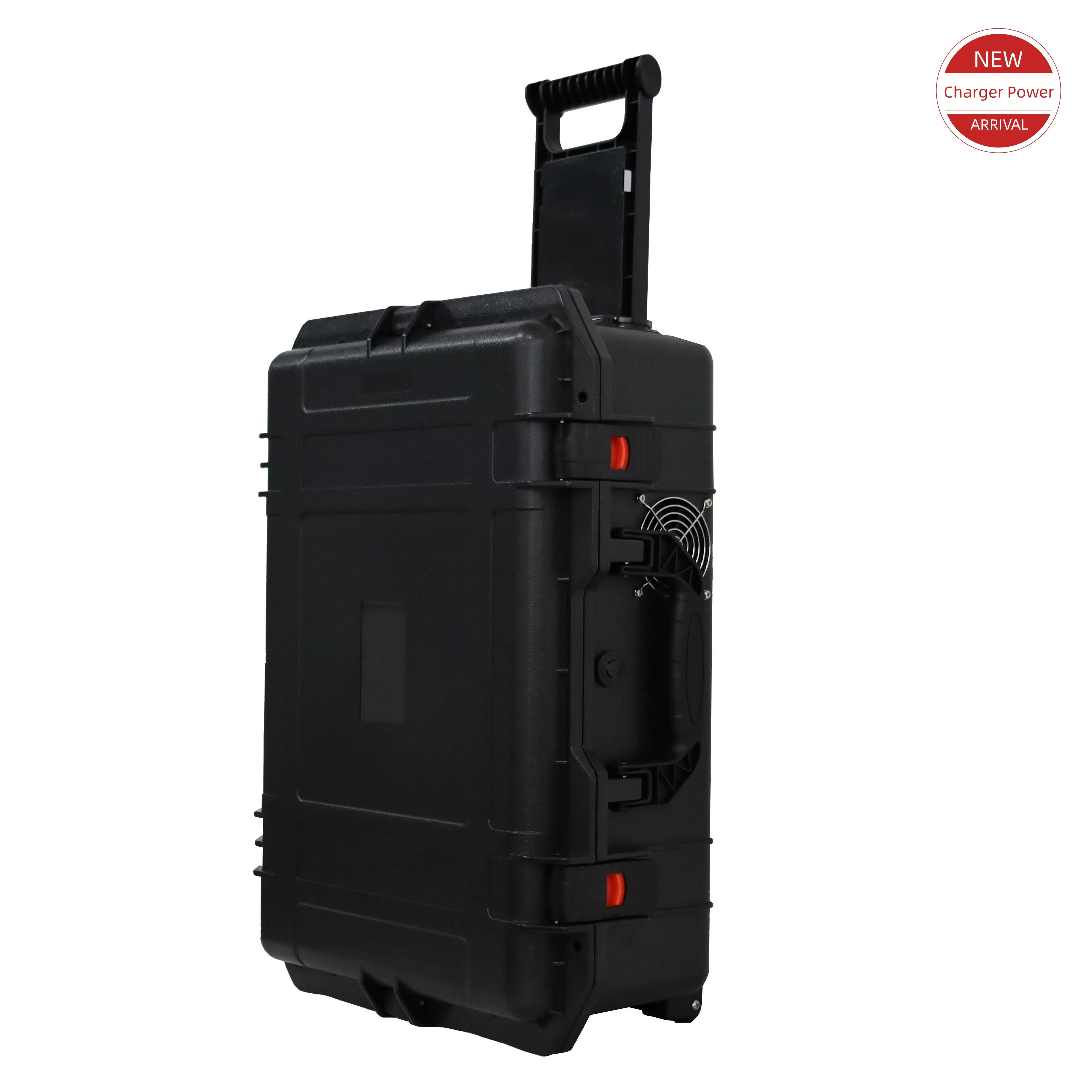 Trolley Emergency Power Car Charging 5000W Portable DC EV Charger Power