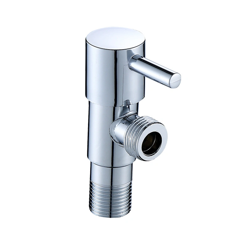 Hot Sell 10 Years Quality Guarantee 304 Stainless Steel Mixer Water Switch Angle Valve