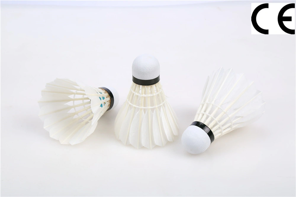 Natural Feather Badminton Shuttle for Club Match in Lingmei Brand