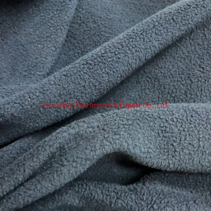 100%Polyester DTY150d/288f Two Side Brush and Single Side Anti-Pilling Polar Fleece Fabric