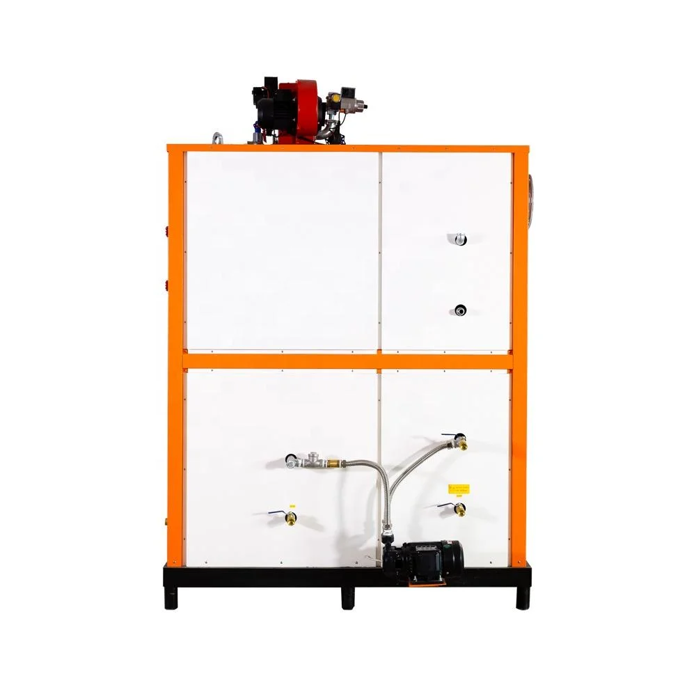 LHS Type Vertical Three Return Structure Gas Steam Boiler 0.7 غلاية بخارية تعمل بالديزل MPA للاستخدام الصناعي