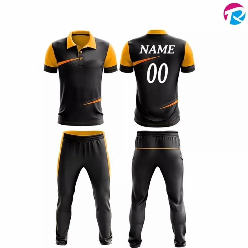 Professional Men Wholesale Custom Design Sports Wears Cricket Uniforms Kits for Sale