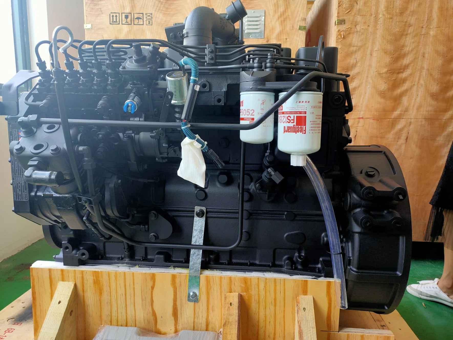 4 Stroke 150HP Marine Diesel Engine Set with Advance Gearbox and 6BTA5.9-C150 Boat Engine