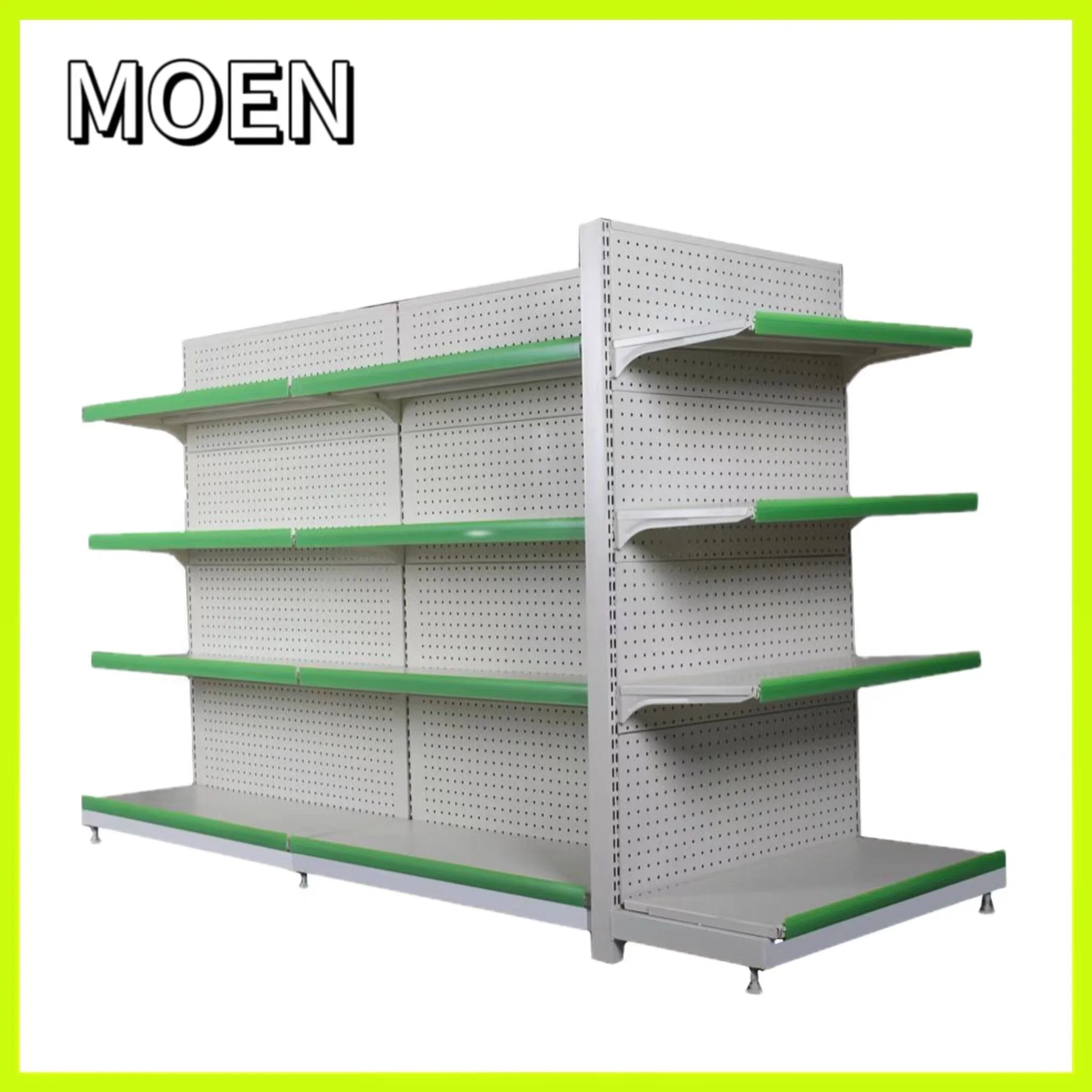 High quality/High cost performance  Metallic Gondola Shelving Display Stand Wall Mini Racks Supermarket Shelf