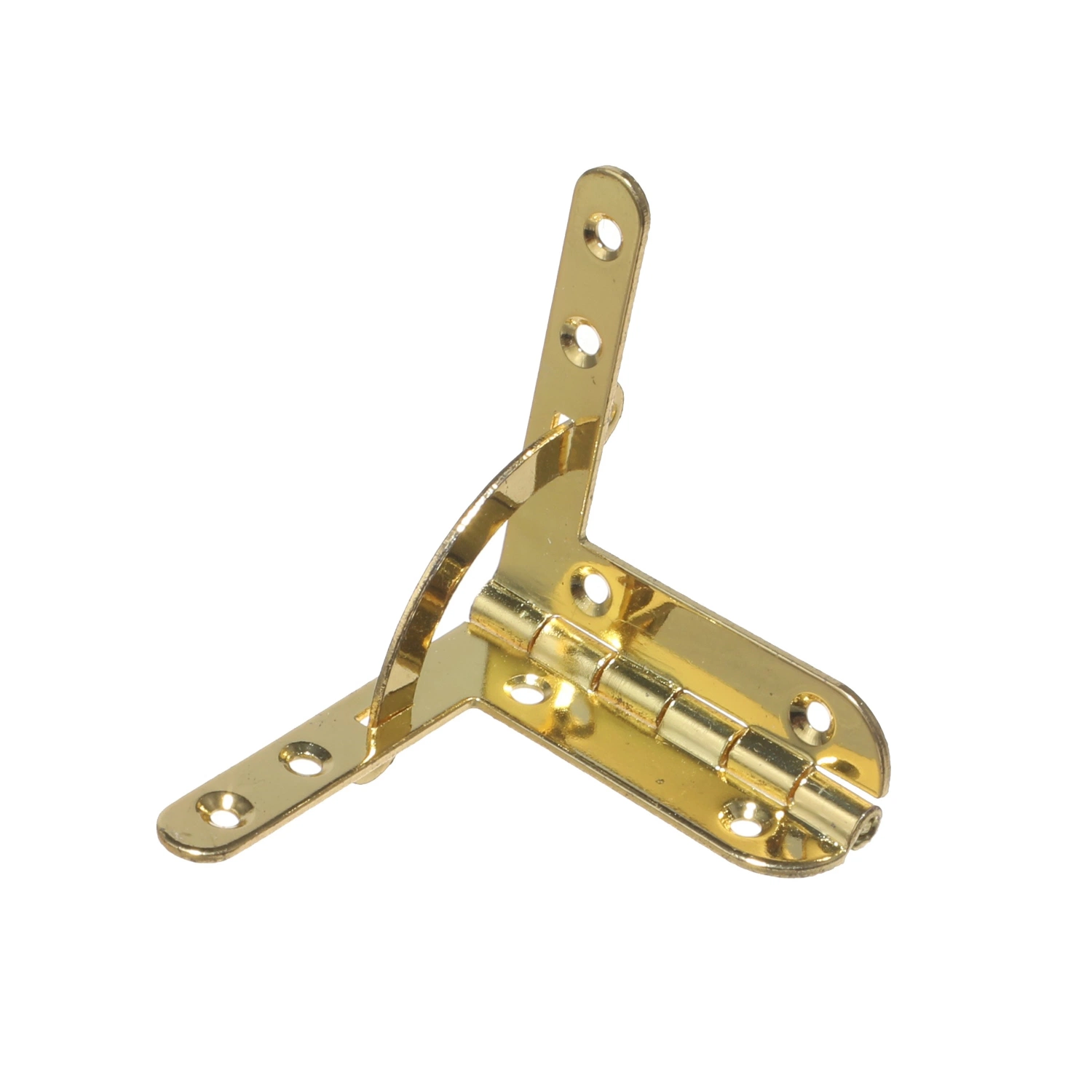 Metal Part 90&deg; Quadrant Hinges Golden Spring Hinge/Gemel for Jewelry Box Wine Box Watch Box Wooden Box, Concealed Brass Adjustable Quadrant Hinge