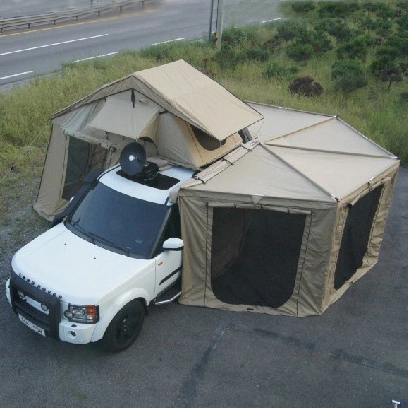 Exterior 4WD Auto Refugio 270 Foxwing carpa en la azotea la anexión de la habitación de Parasol de Coche retráctil