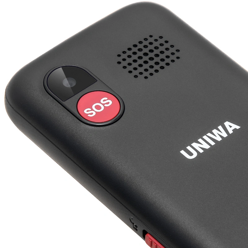 Клавиатура 4G Телефон Uniwa V1000 2.31 дюйма экран Большая кнопка Бренд 4G Senior Bar Cell Phone для пожилых людей с Sos Батарея на 1700 мА/ч.