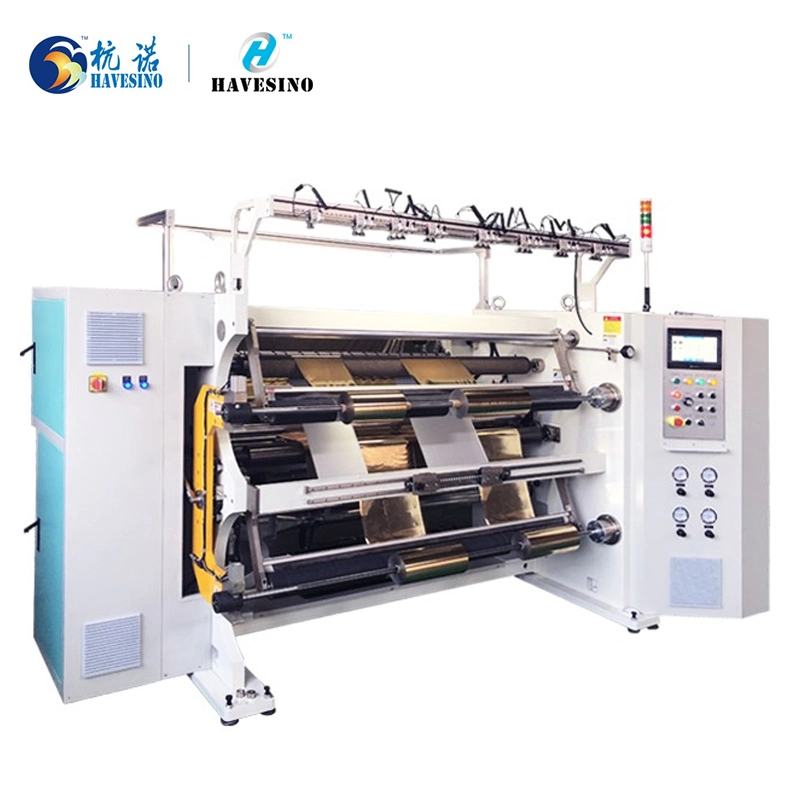 Automatic High Speed Jumbo Roll Slitter Rewinder for BOPP, Pet, CPP, PVC, PE, Plastic Film, Label, Paper, Aluminium Foil, Lamination Slitting Rewinding Machine