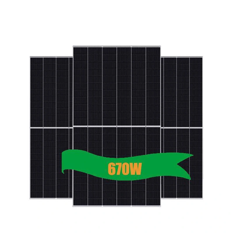 500 vatios de módulos solares para el hogar monocristalino 144 celda de la mitad de septiembre de promoción de ventas de paneles solares Popular 12bb silicona Panel Solar monocristalino